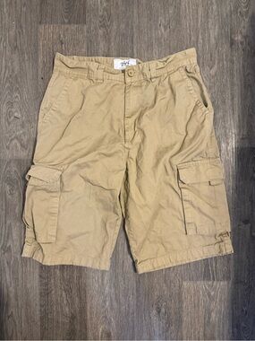 Shaka Wear Men’s Khaki Cargo Shorts - Classic Tan